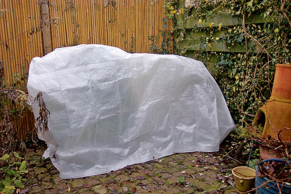 Tec Hit Abdeckplane – 2x3 M, 220 G, Mit Metallösen, Grün, Super Schwer